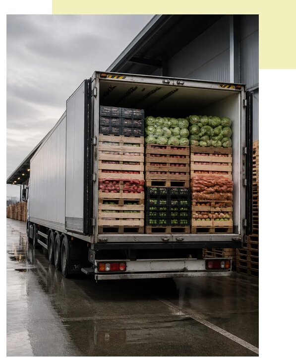 Перевозка плодоовощной продукции в Железнодорожного по цене от 5127 р. | Агросервис-Жлз