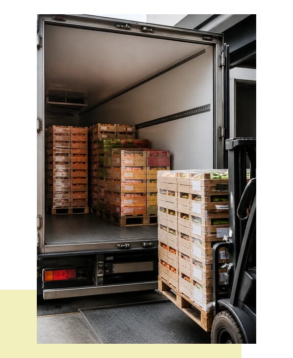 Перевозка сельхозпродукции на паллетах с доставкой в Железнодорожного