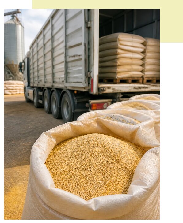 Перевозка проса автотранспортом в Железнодорожного по цене от 5486 р. | Агросервис-Жлз