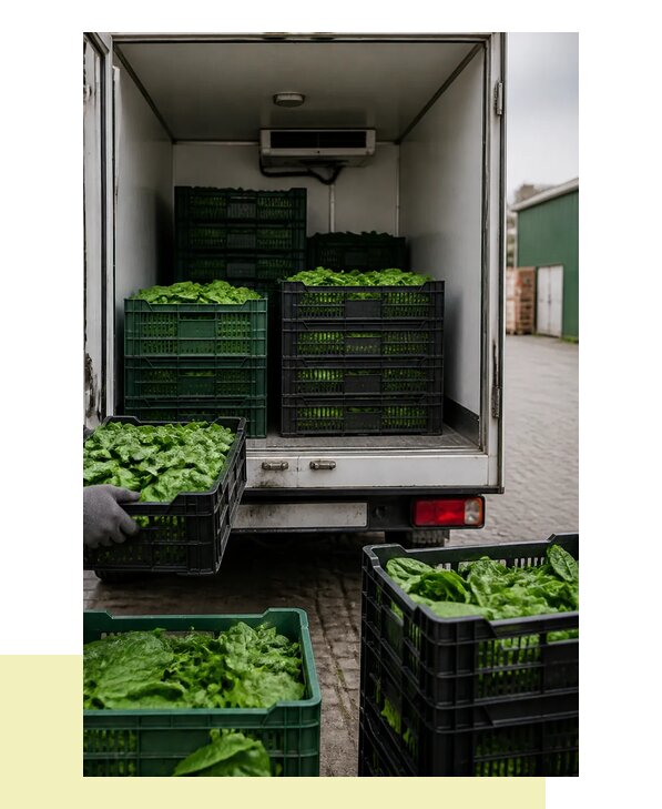 Перевозка шпината в Железнодорожного с сохранением свежести продукции